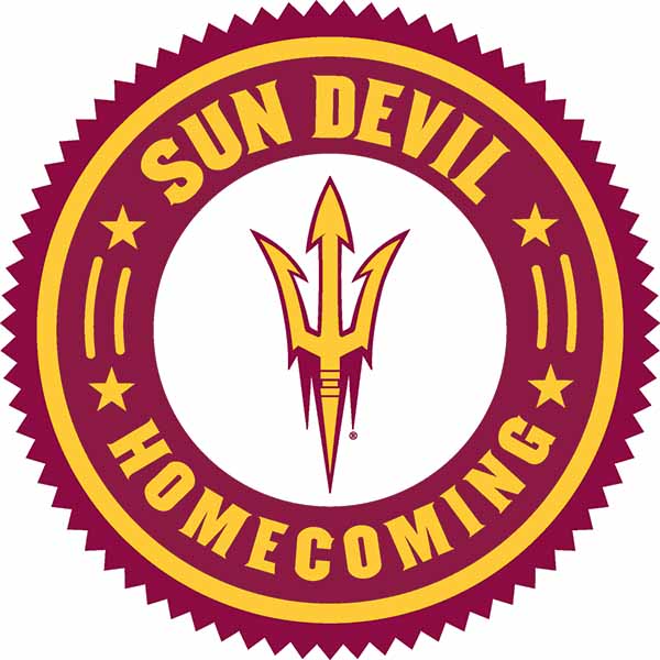Sun Devil Homecoming emblem