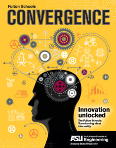 ASU Engineering's Convergence 2020 magazine cover