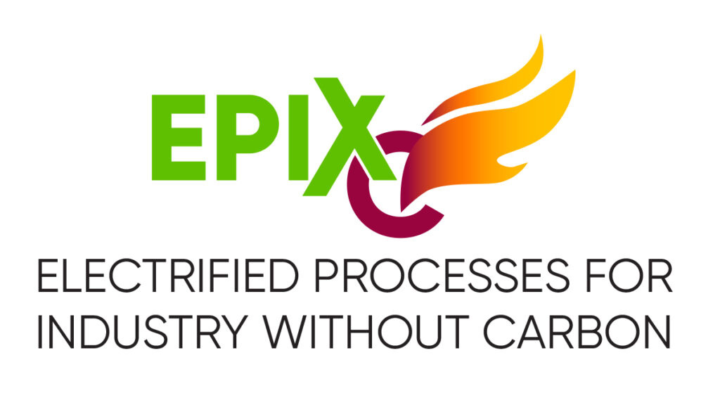 EPIXC logo: Electrified Processes for Industry Without Carbon - EPIXC