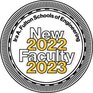Ira A. Fulton Schools of Engineering New Faculty 2022-2023 emblem
