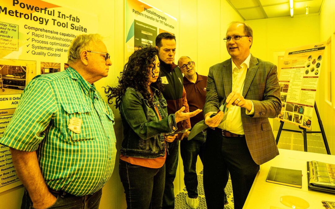 Legislators tour ASU semiconductor facility