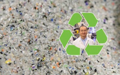 Electrifying landfill plastic