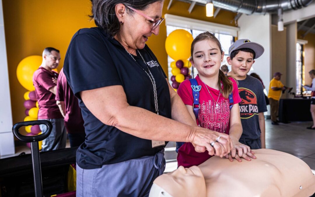 Sunshine provides warm welcome at ASU Open Door event