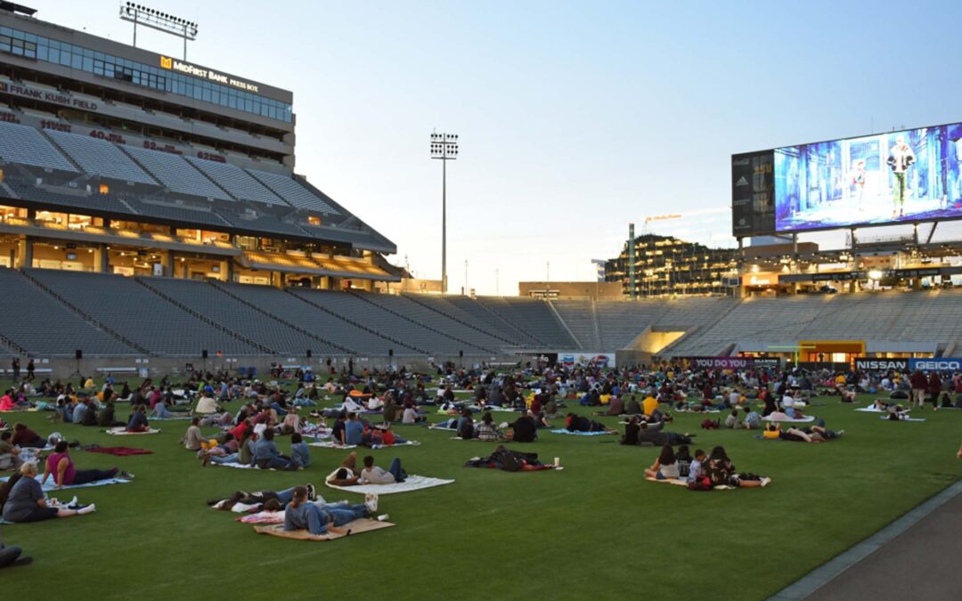 ASU students create interactive D&D experience for Movies on the Field event